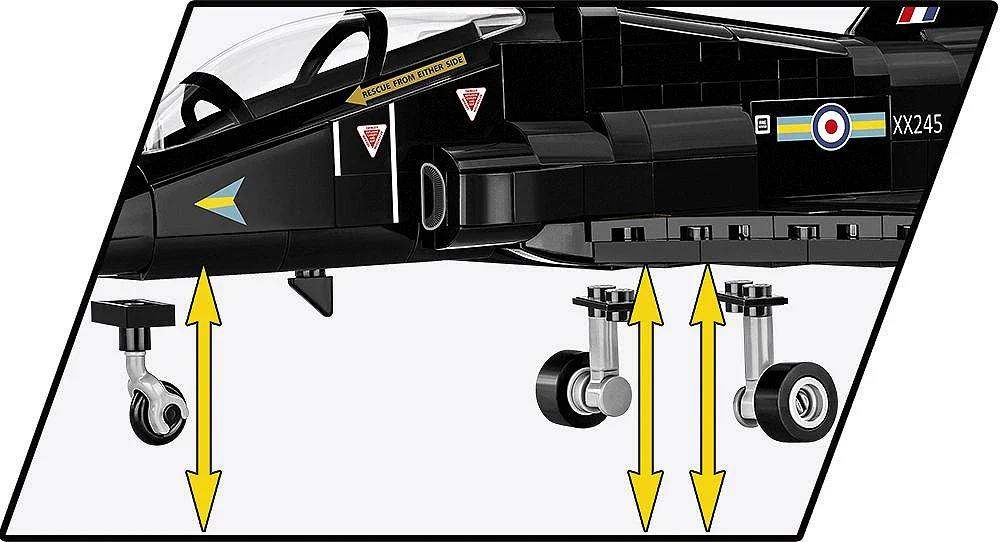 BAE Hawk T1 RAF (362 pcs) Model Kit - Image 5