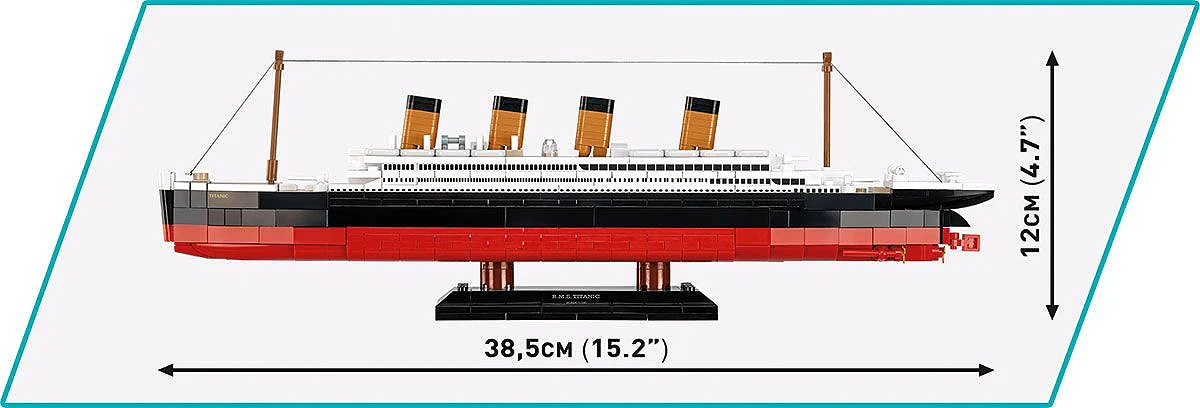 R.M.S Titanic (600 pcs) Model Kit - Image 6