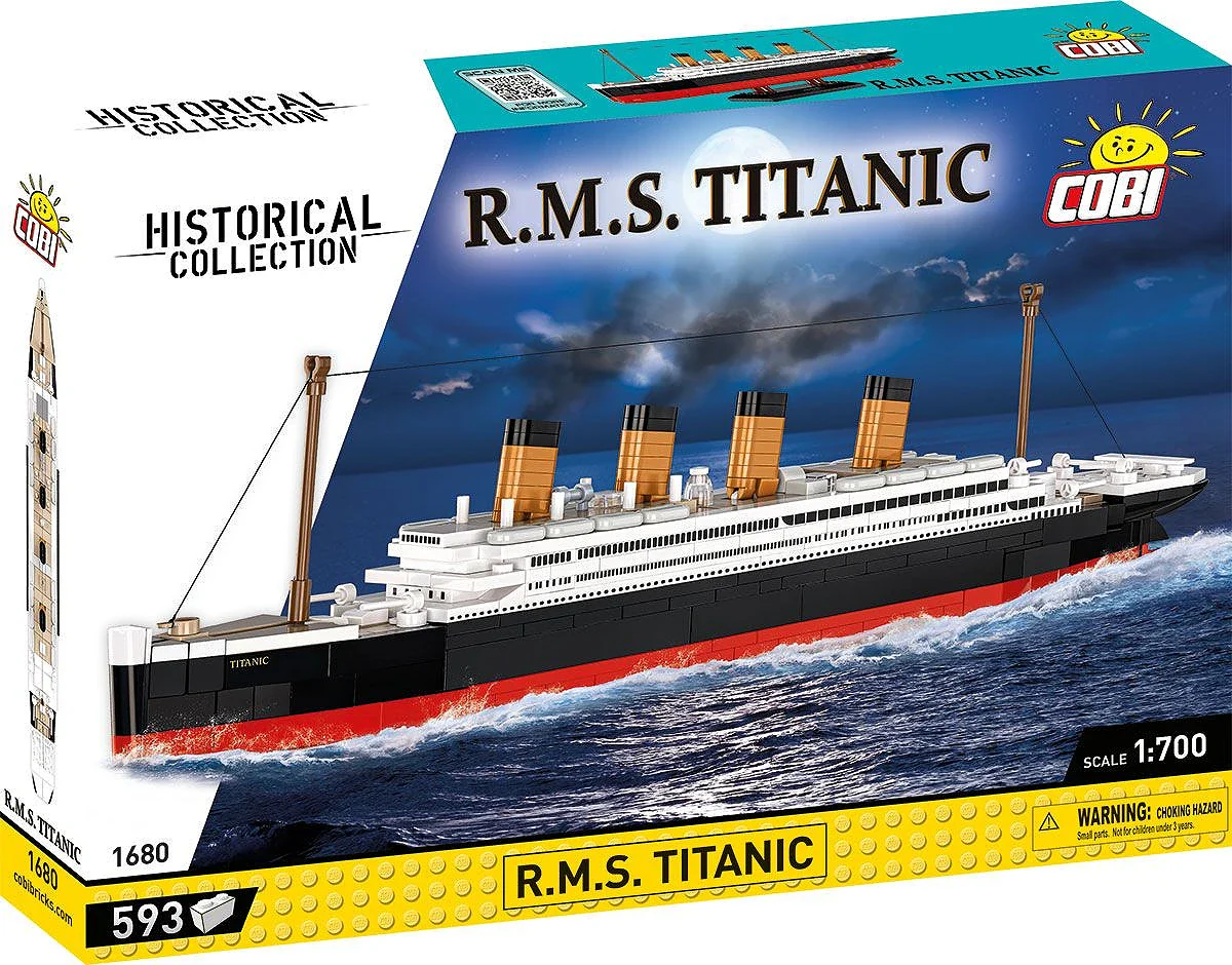 R.M.S Titanic (600 pcs) Model Kit - Image 8