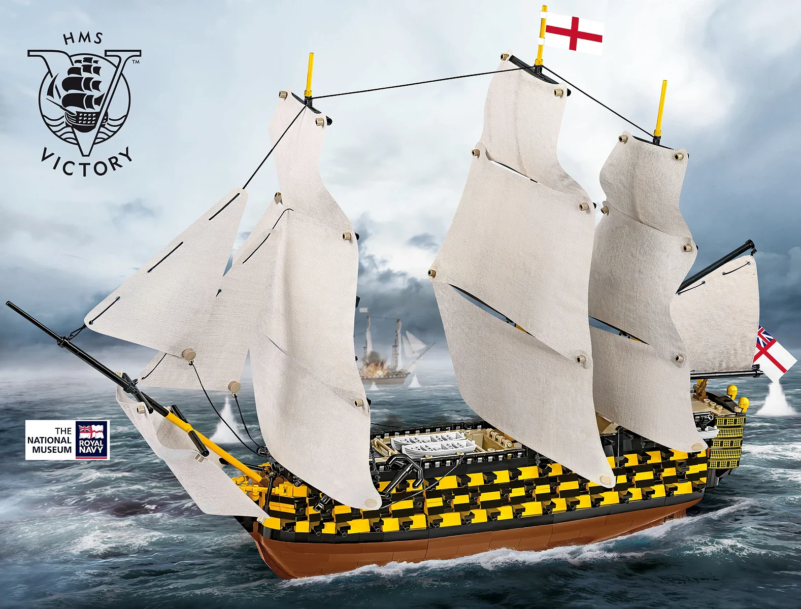HMS Victory Battle of Trafalgar 1805 - Image 8