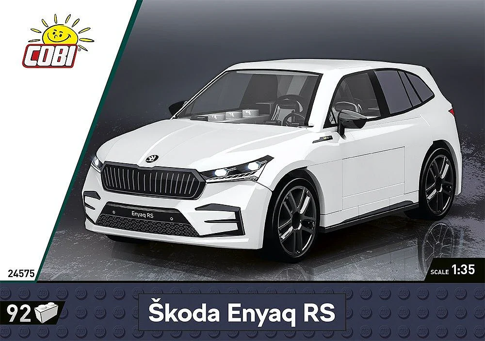 Skoda Enyaq RS (102 pcs) Model Kit - Image 2