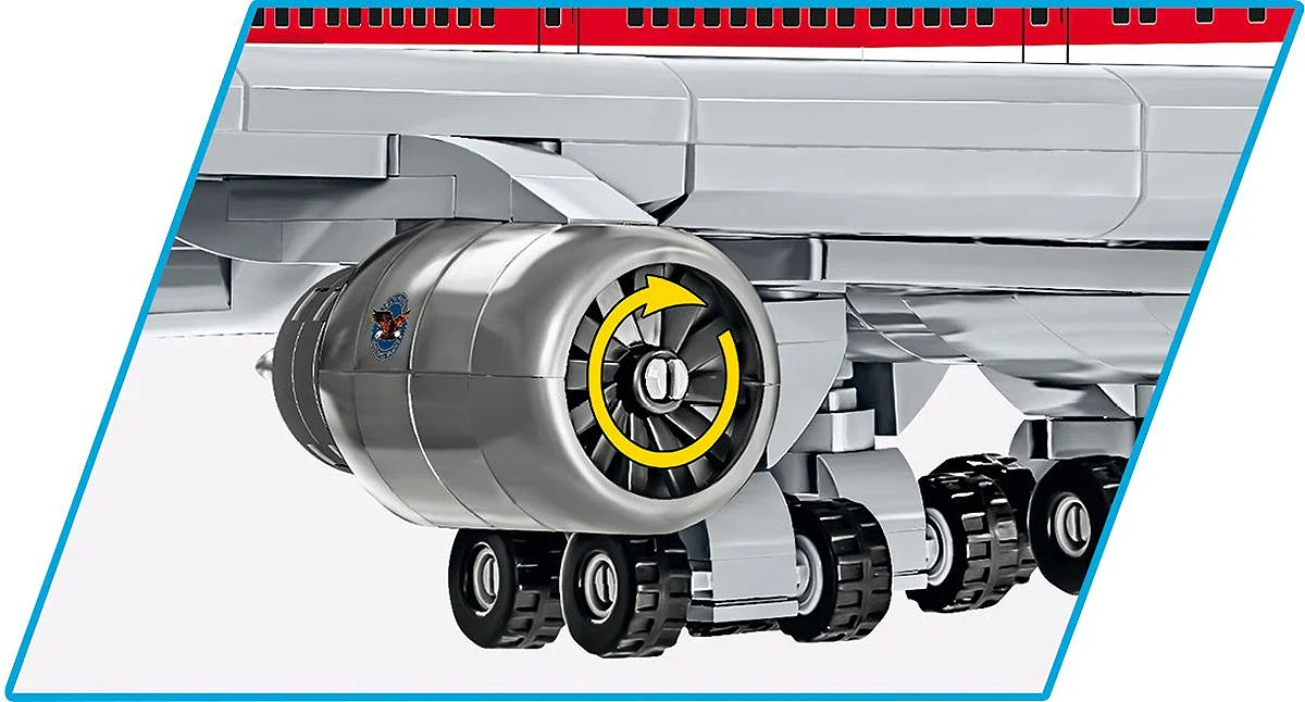 Boeing 747 First Flight 1969 (1000 pcs) Model Kit - Image 6