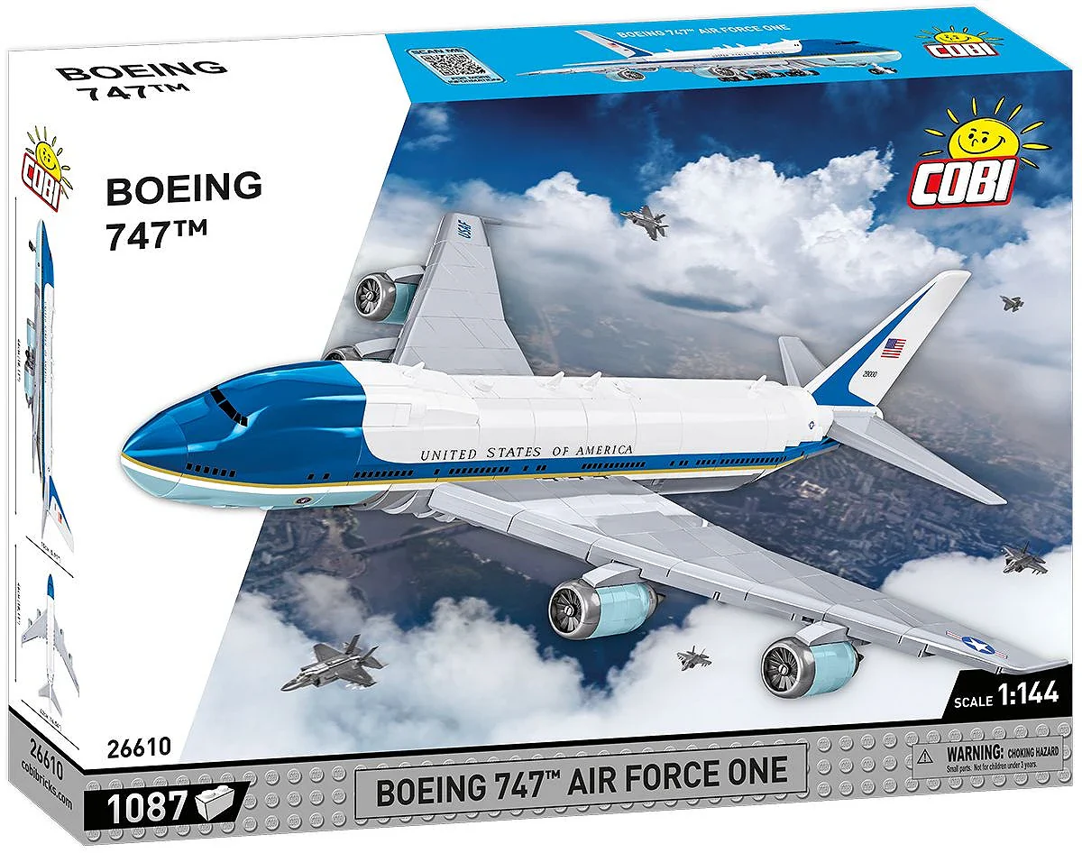 Boeing 747 Air Force One (1050 pcs) Model Kit - Image 10