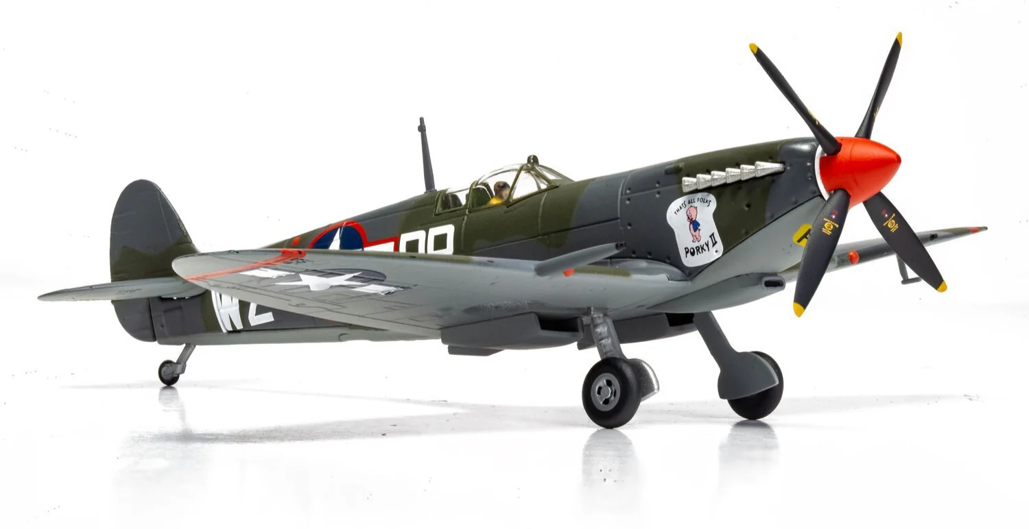 Supermarine Spitfire Mk.IXc, (MH656) WZ-RR 'Porky II', Lt. Robert Connor - Image 5
