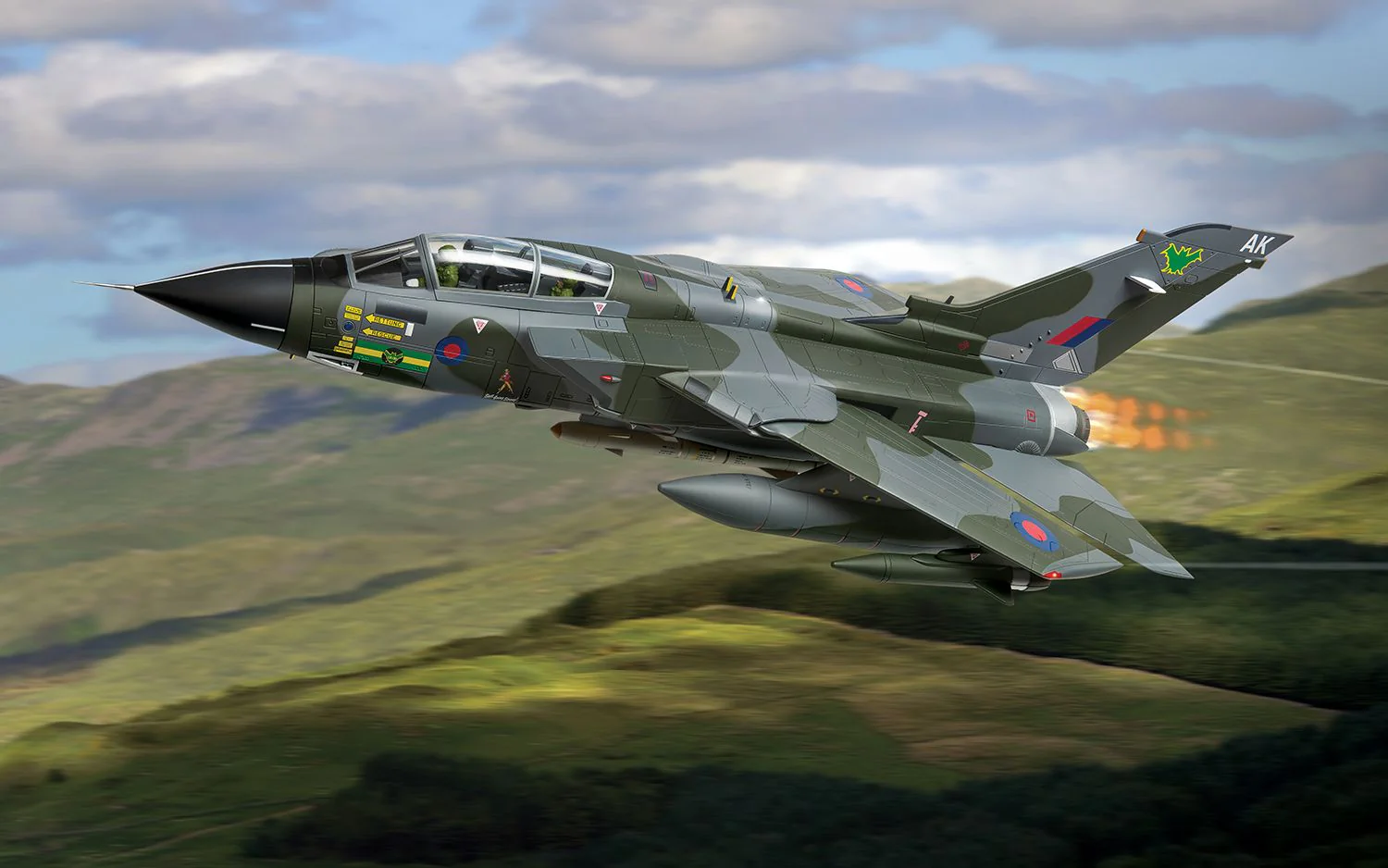 AA29401 Panavia Tornado GR.1, ZD748/AK, Johnnie Walker 'Still Going Strong', RAF No.9 Squadron - Image 2