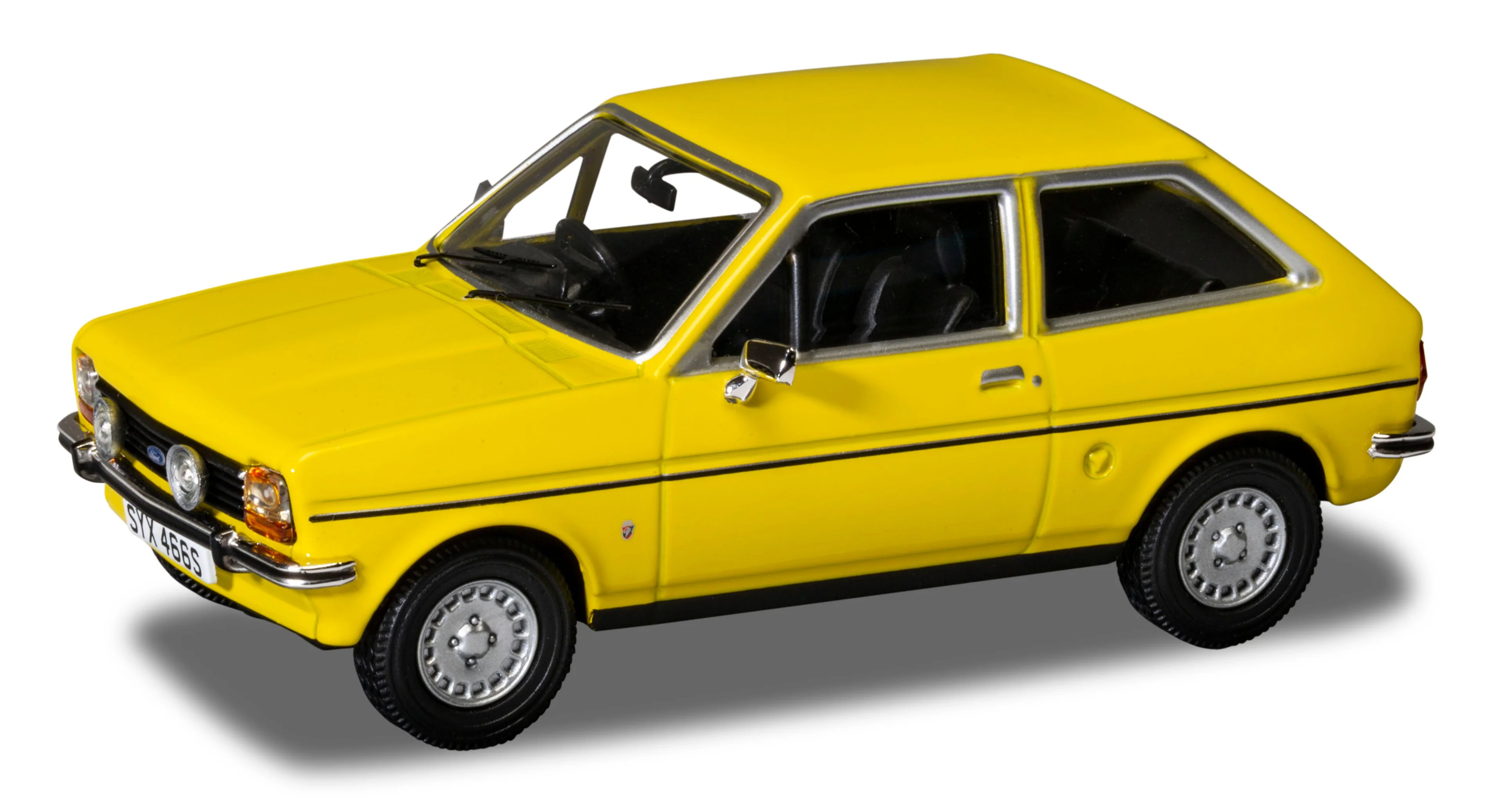 VA12513 Ford Fiesta MkI 1.3 Ghia, Signal Yellow