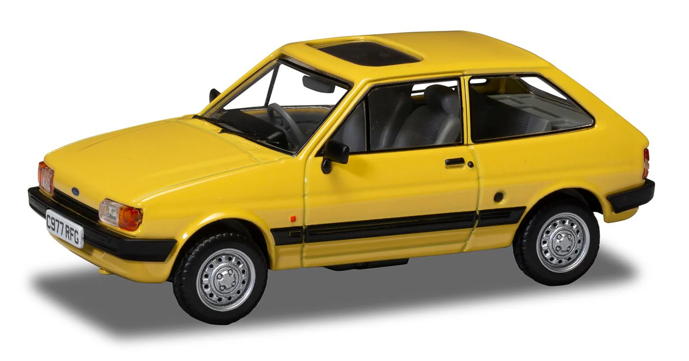 Ford Fiesta Mk2 1.1L, Citrine Yellow