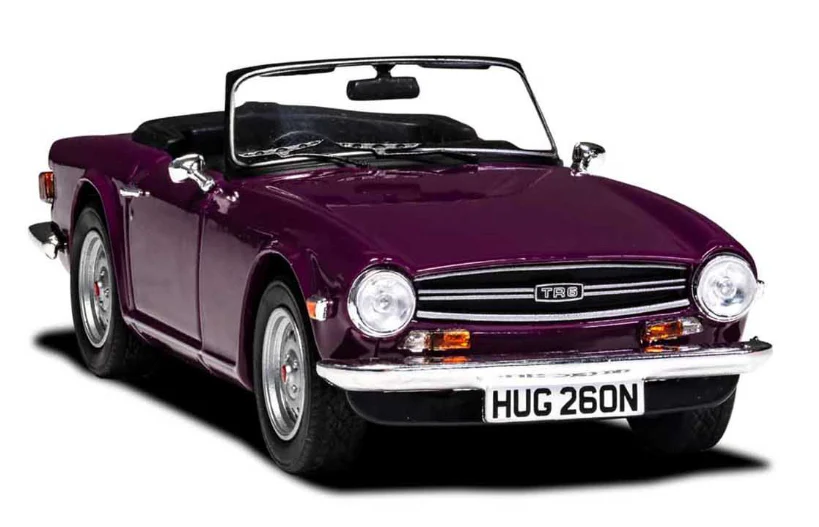 Triumph TR6 Magenta - Image 3