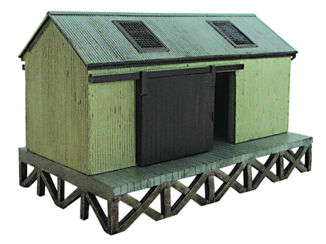 Corrugated Goods Shed - Brown