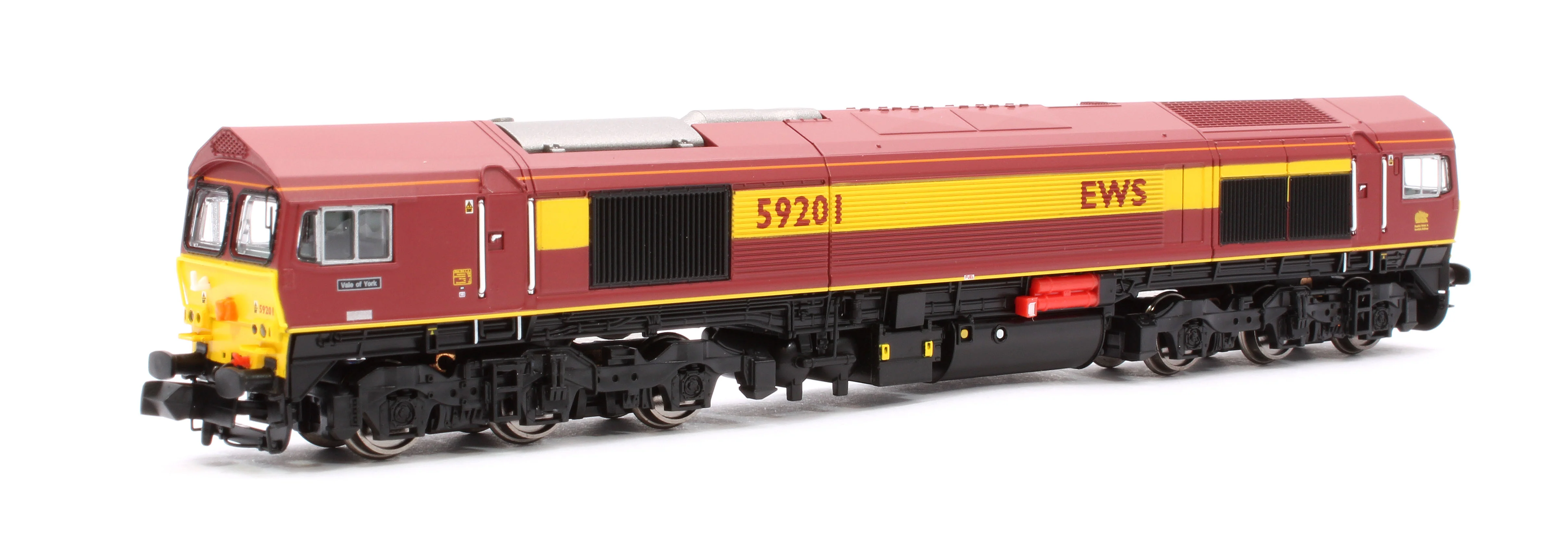 Class 59 59201 EWS “Vale of York” Diesel Locomotive - DCC Fitted