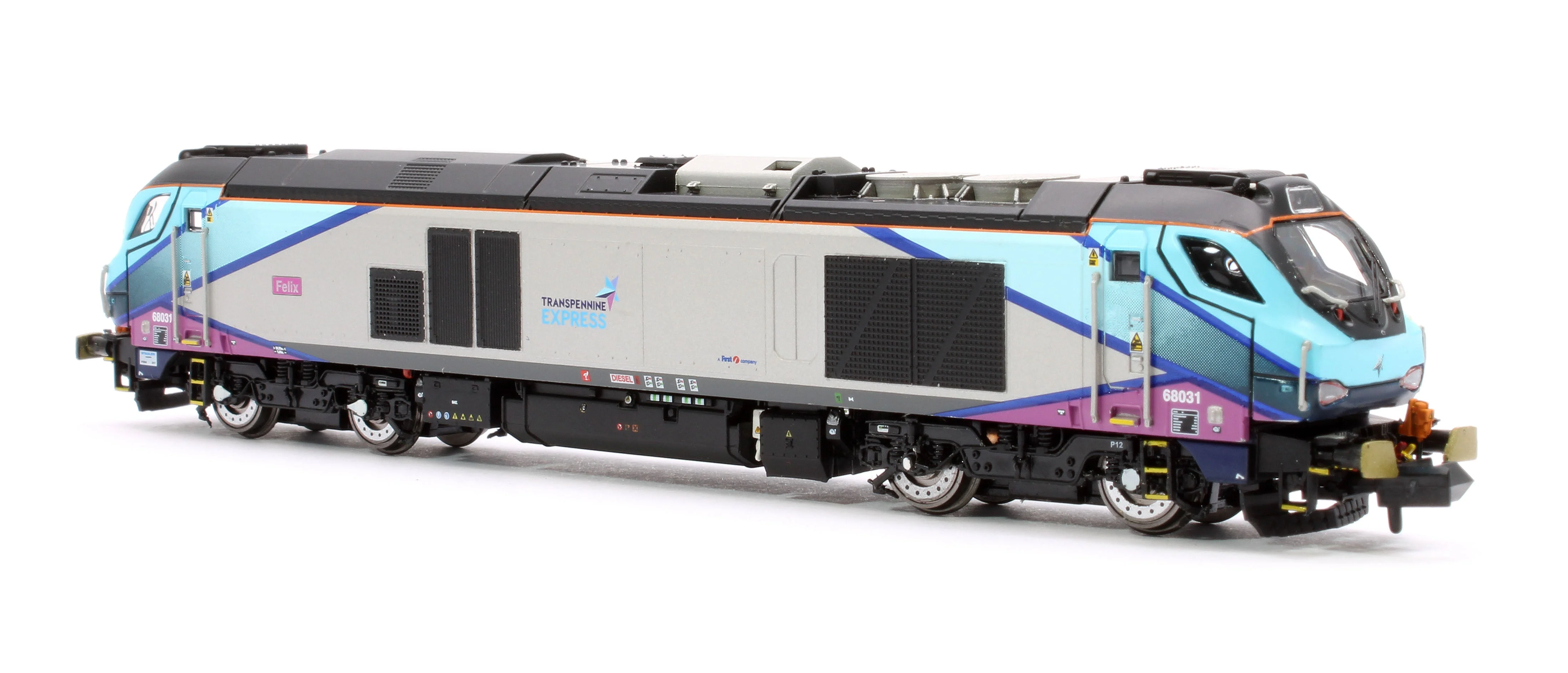 Pre-Owned 2D-022-015S Class 68 Felix 68031 Transpennine Express Diesel Locomotive - DCC Sound - Image 2