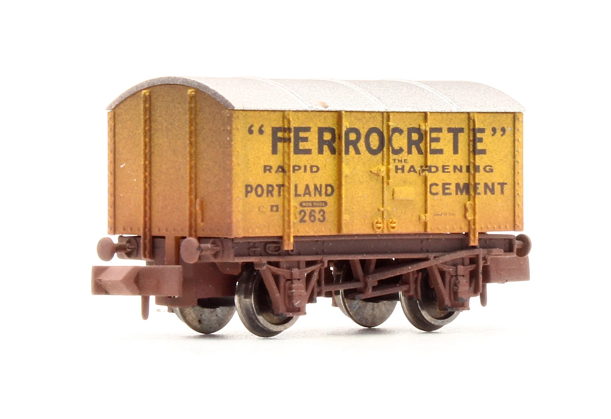 Pre-Owned ''Ferrocrete' Gunpowder Van No.263 - Weathered - Image 2