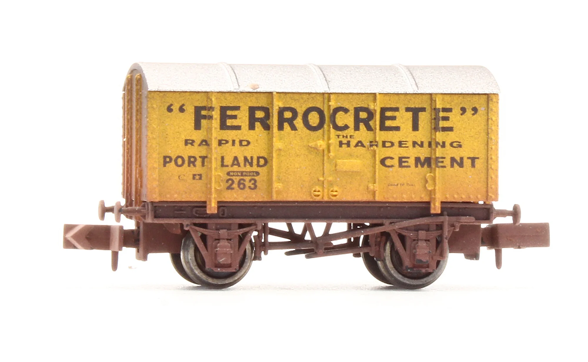 Pre-Owned ''Ferrocrete' Gunpowder Van No.263 - Weathered - Image 3