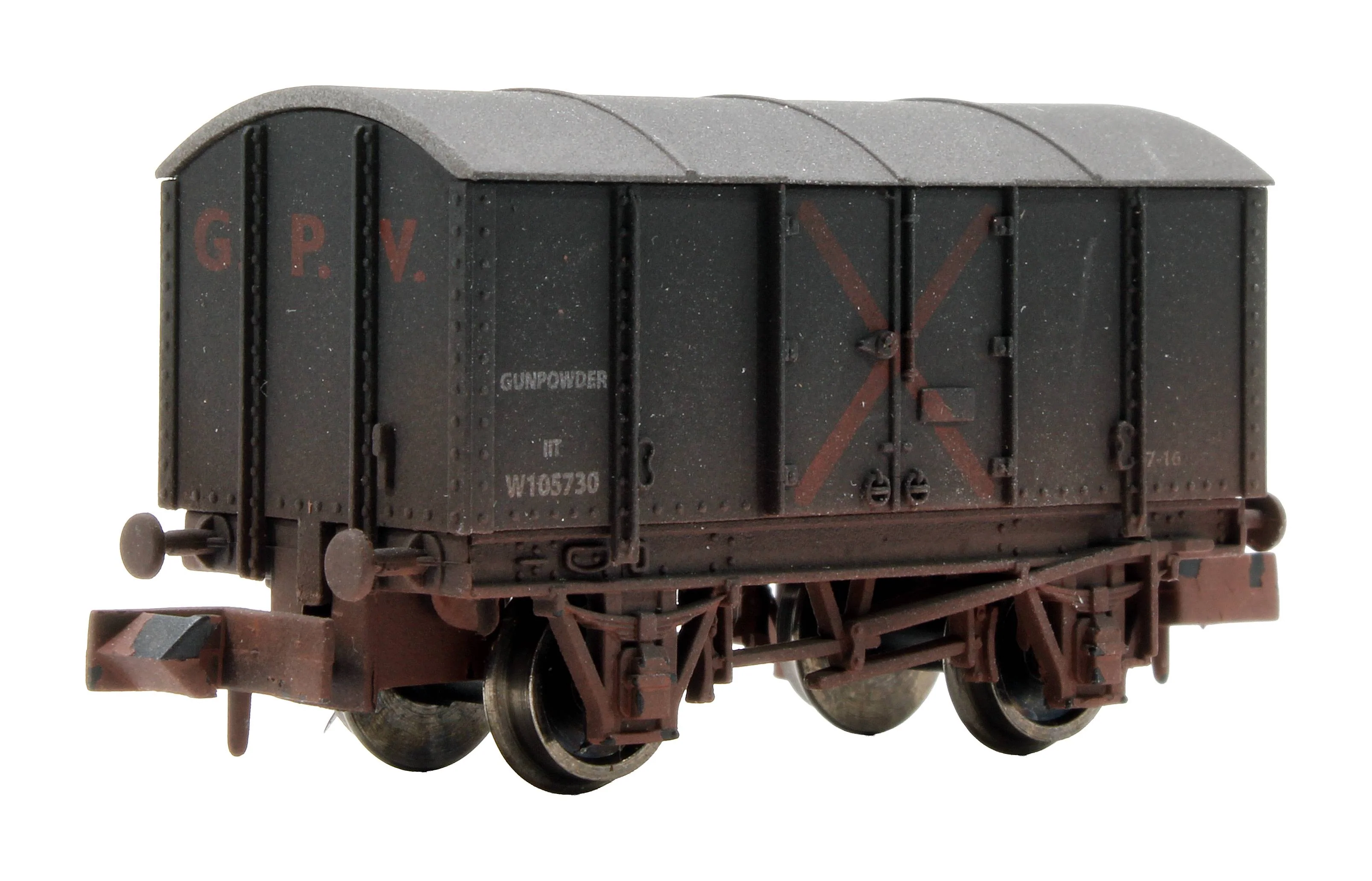 Pre-Owned 2F-013-066 GWR Gunpowder Van 'W105730' - Weathered