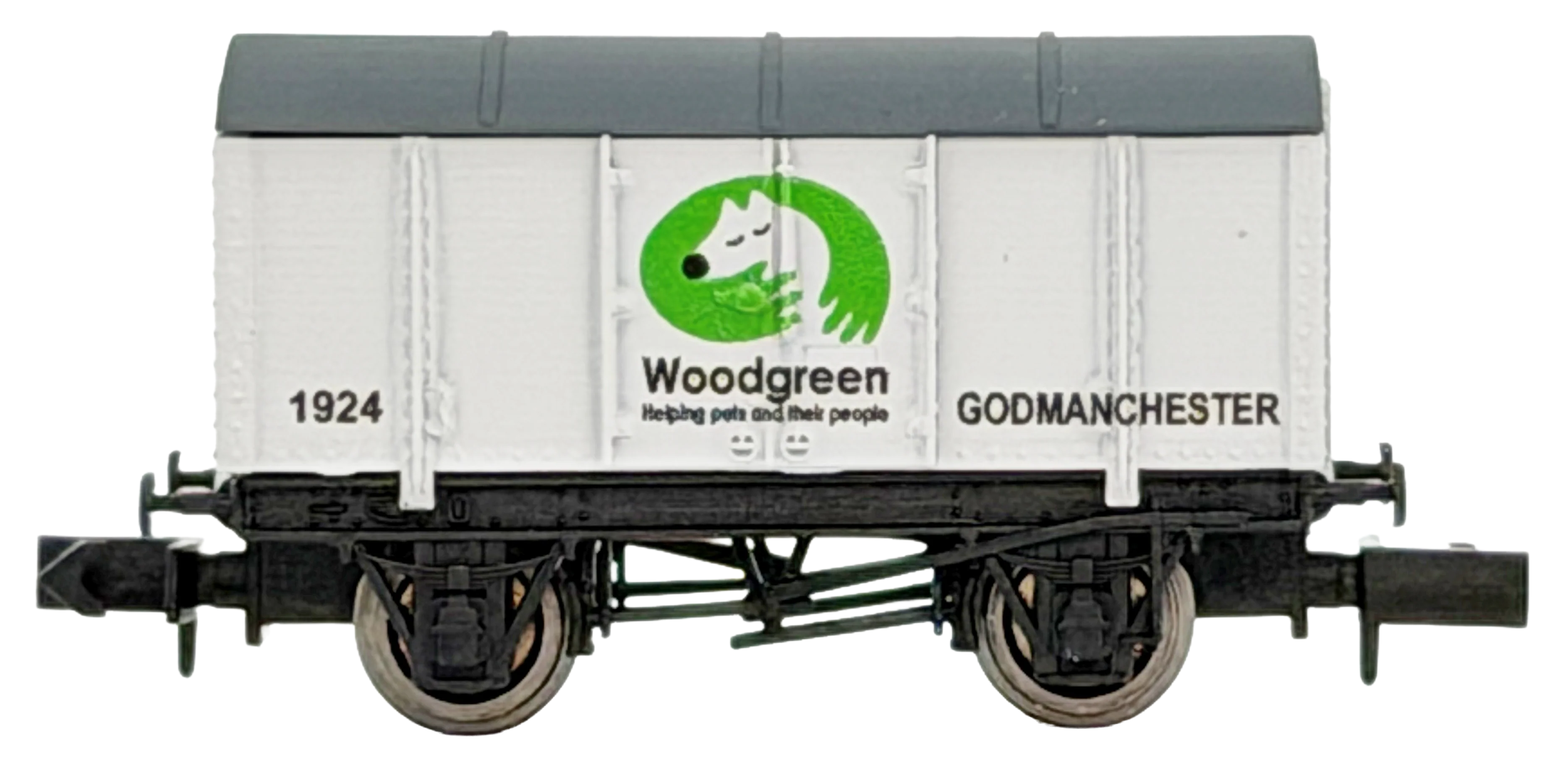 2F-013-123 Gunpowder Van Woodgreen Animal Charity