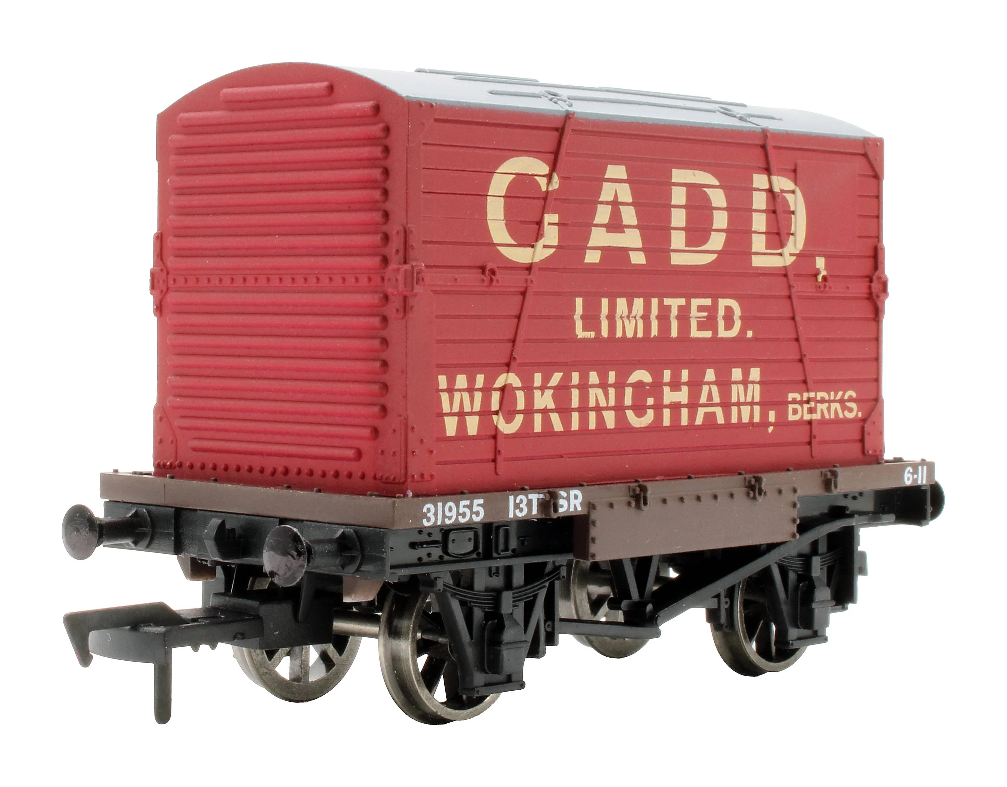 Pre-Owned Conflat SR 'Gadd Limited' Container Wagon No. 31955 - Limited Edition - Image 2