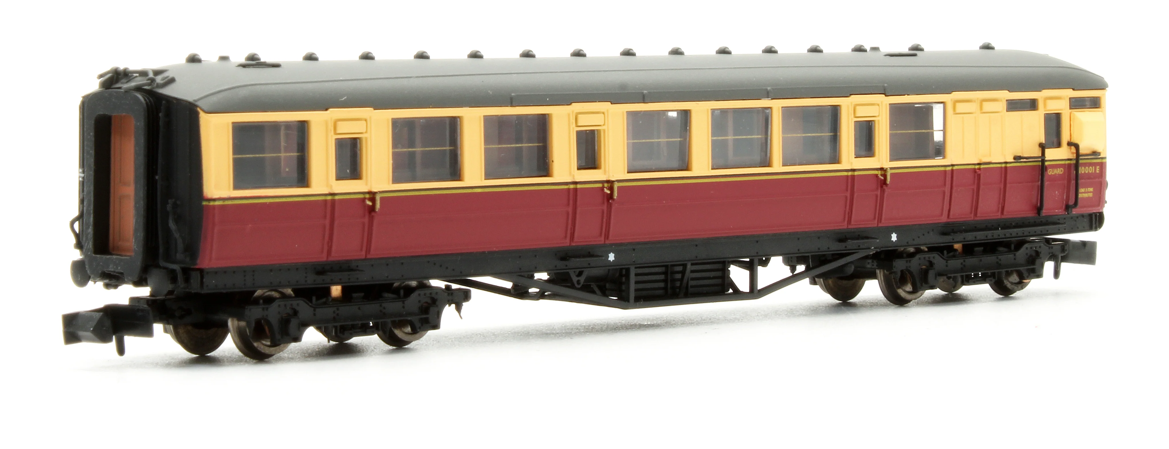 Pre-Owned 2P-011-254 Gresley BR Carmine & Cream Brake Composite E10001E
