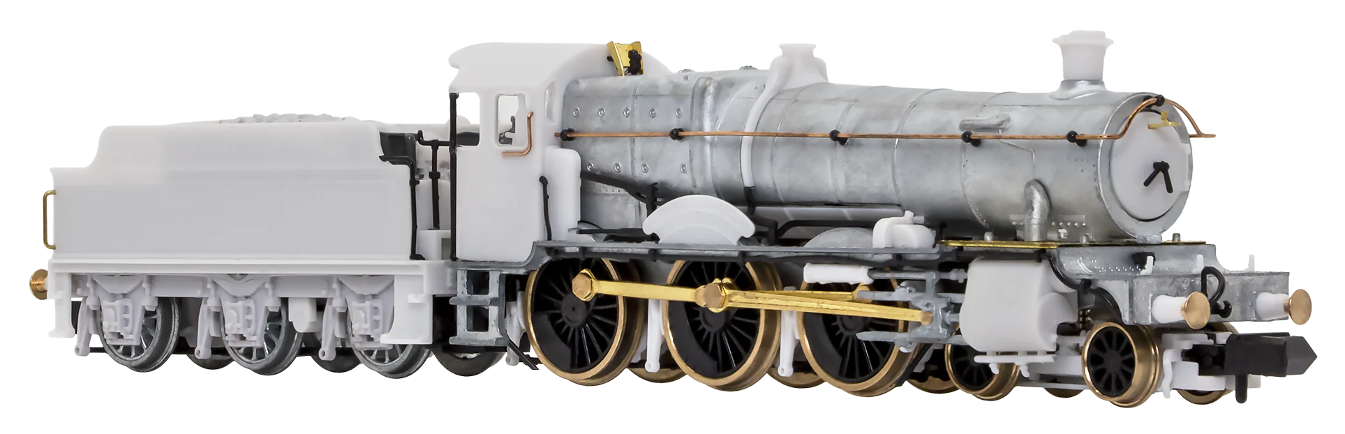 2S-001-008D 4-6-0 Torquay Manor 7800 BR Black Large Early Crest Steam Locomotive - DCC Fitted - Image 5