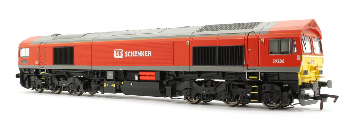 Class 59 206 'John F Yeoman' DB Schenker Diesel Locomotive DCC Fitted with Smoke! - Image 4