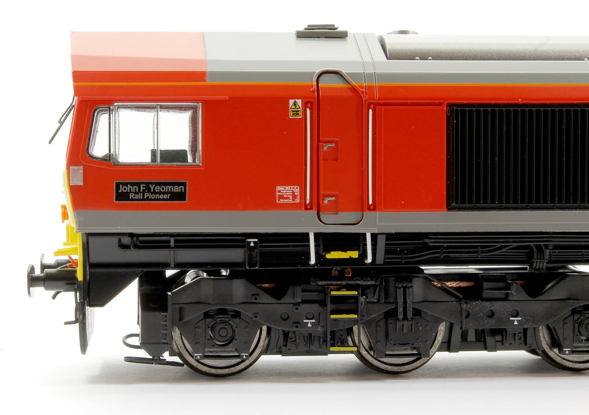 Class 59 206 'John F Yeoman' DB Schenker Diesel Locomotive DCC Fitted with Smoke! - Image 9
