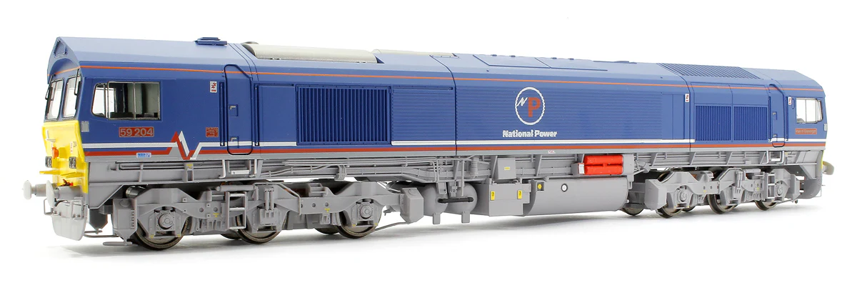 Class 59 204 National Power Diesel Locomotive DCC Fitted with Smoke! - Image 3