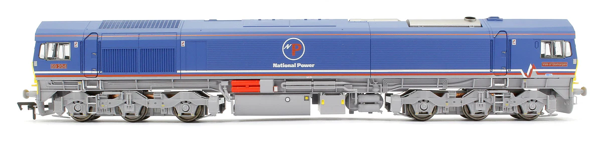 Class 59 204 National Power Diesel Locomotive DCC Fitted with Smoke! - Image 5