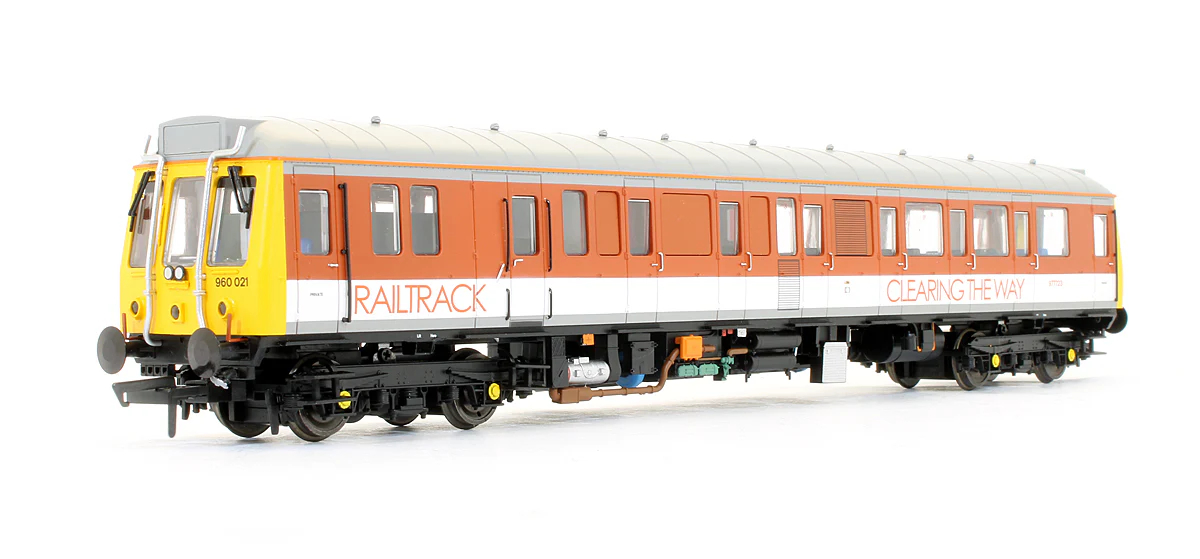 Pre-Owned 4D-009-009 Class 121 Bubble Car Railtrack 'Clearing the Way' Diesel Locomotive No.977723 - DCC Fitted - Image 2