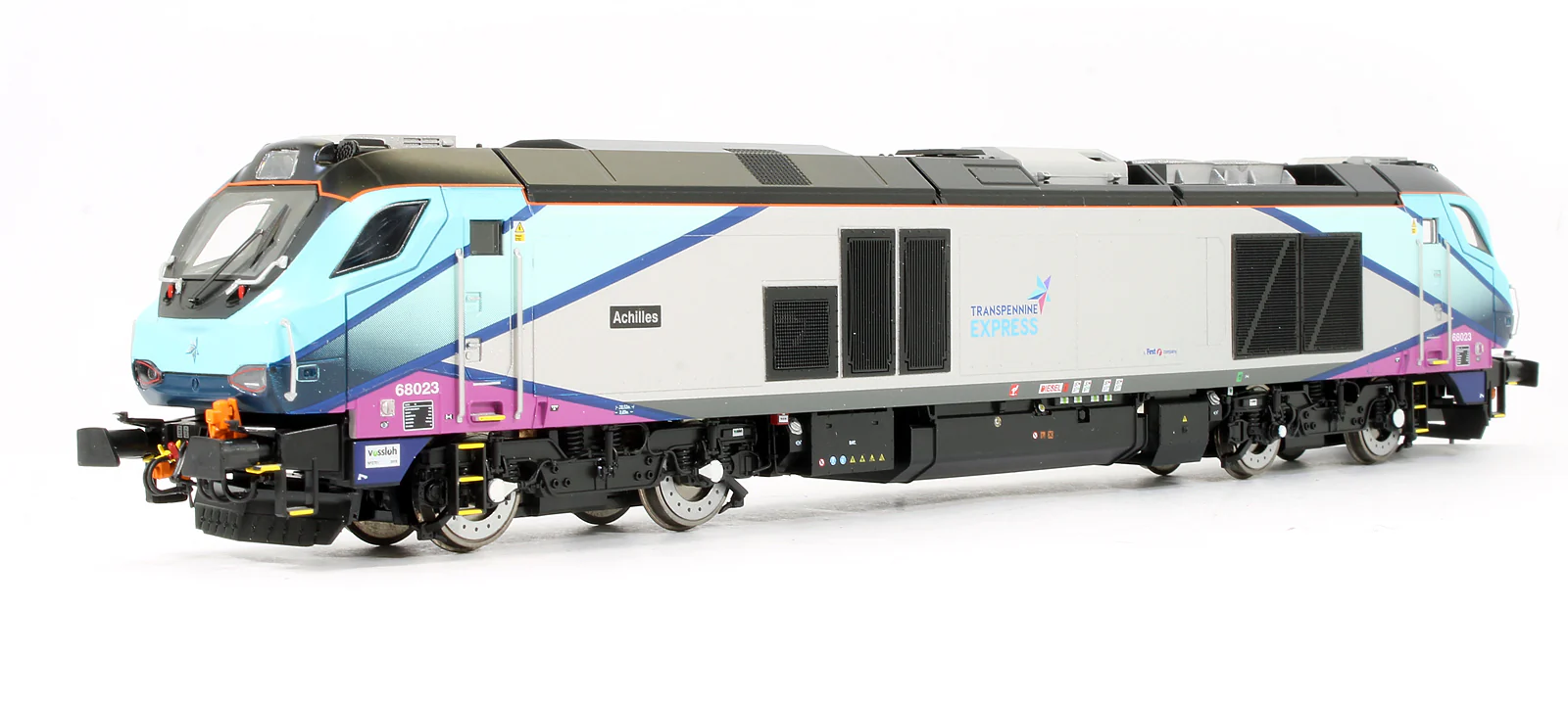 Pre-Owned 4D-022-017D Class 68023 'Achilles' 68023 Transpennine Express Diesel Locomotive - DCC Fitted - Image 2