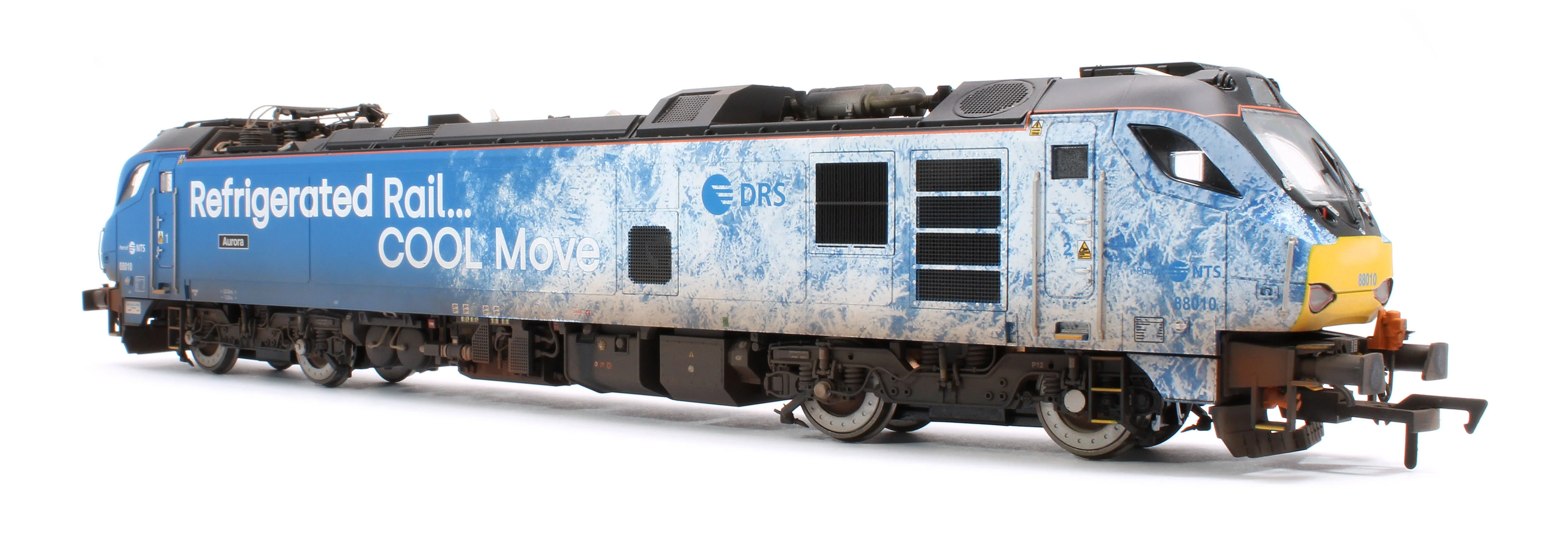 Highly Detailed Premium Weathered Class 88 'Aurora' 88010 DRS Refrigerated Rail Electro-Diesel Locomotive - Image 2