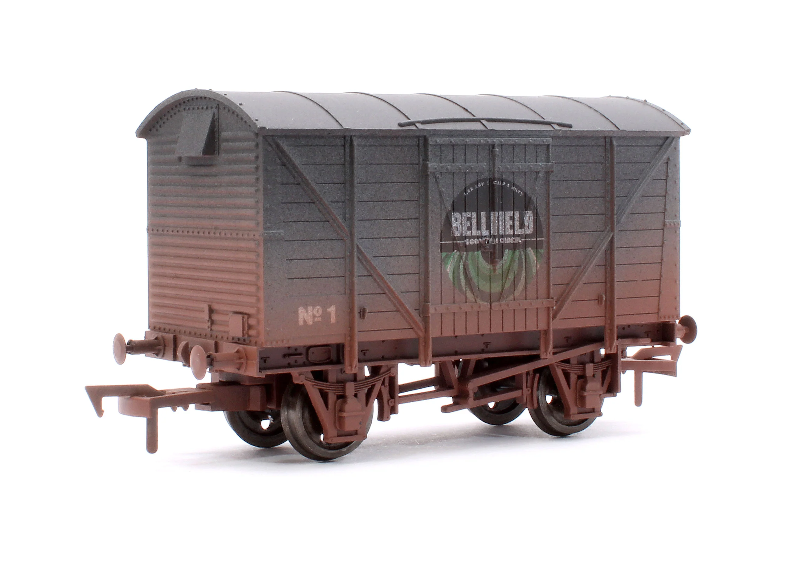 4F-012-068 Ventilated Van Bellfield Brewery Scottish Cider - Weathered - Image 3