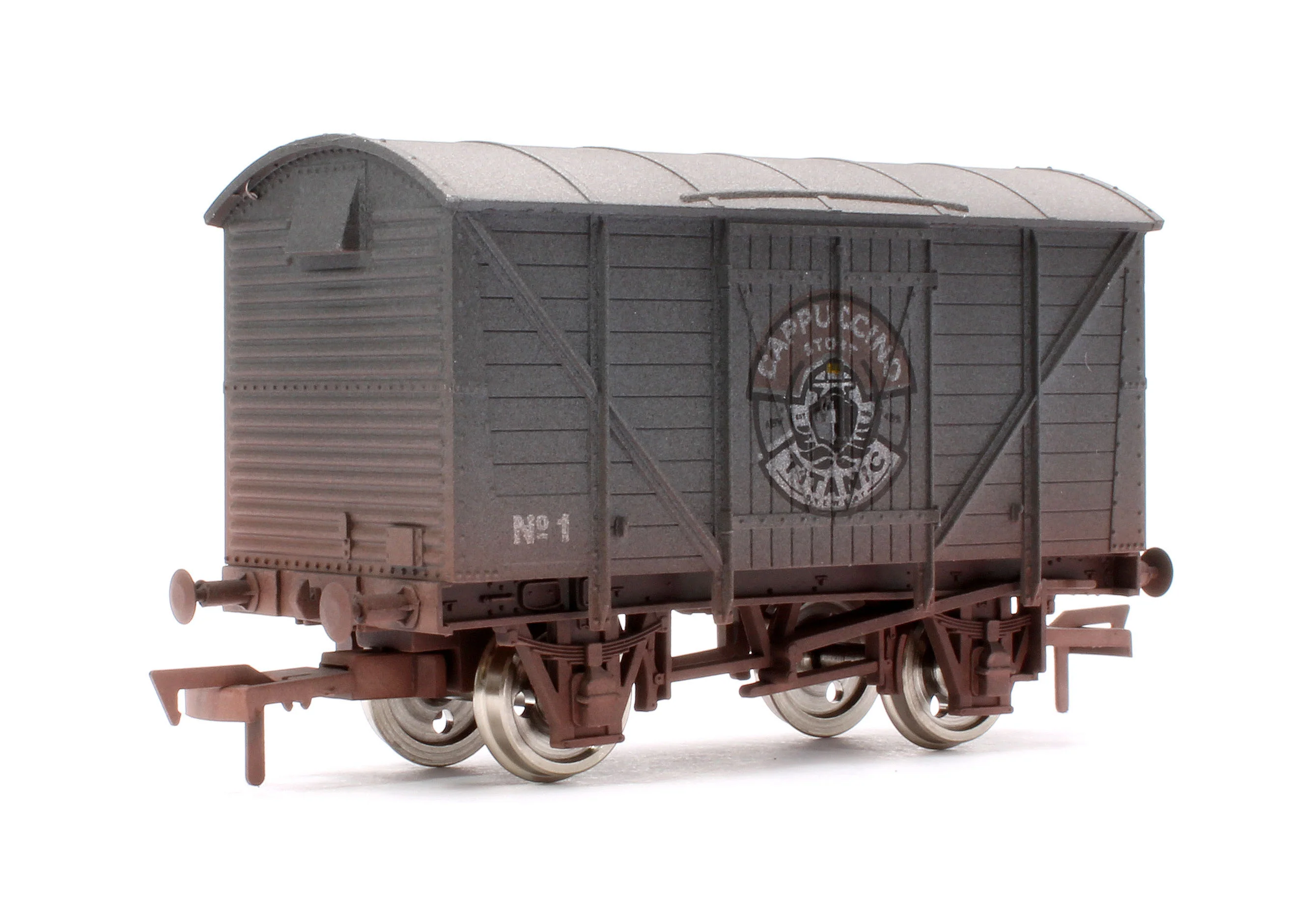 4F-012-078 Van Titanic Brewery Cappuccino Stout No.1 - Weathered