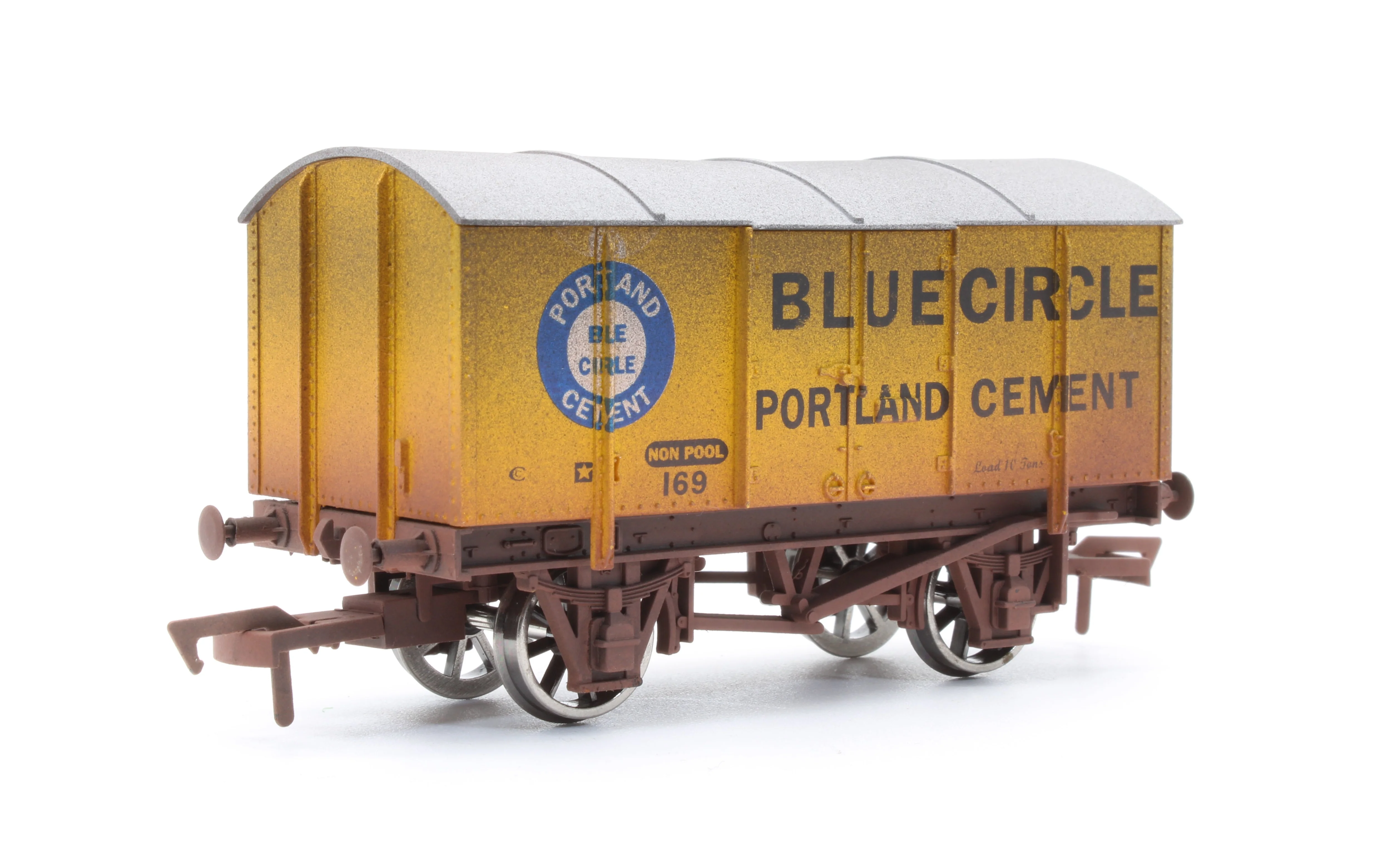 Pre-Owned Blue Circle Cement Gunpowder Van No.169 (Weathered) - Image 2