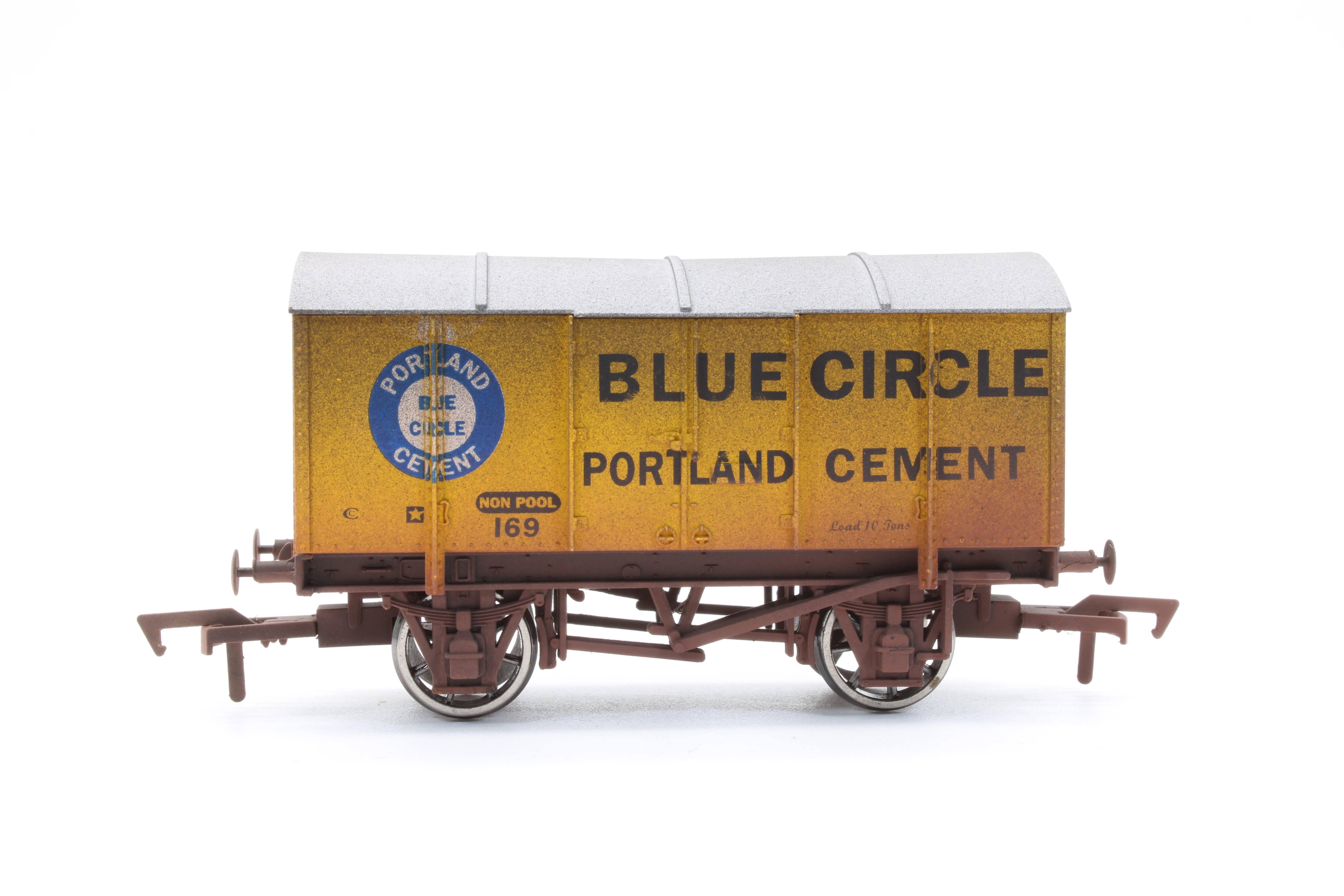 Pre-Owned Blue Circle Cement Gunpowder Van No.169 (Weathered) - Image 3