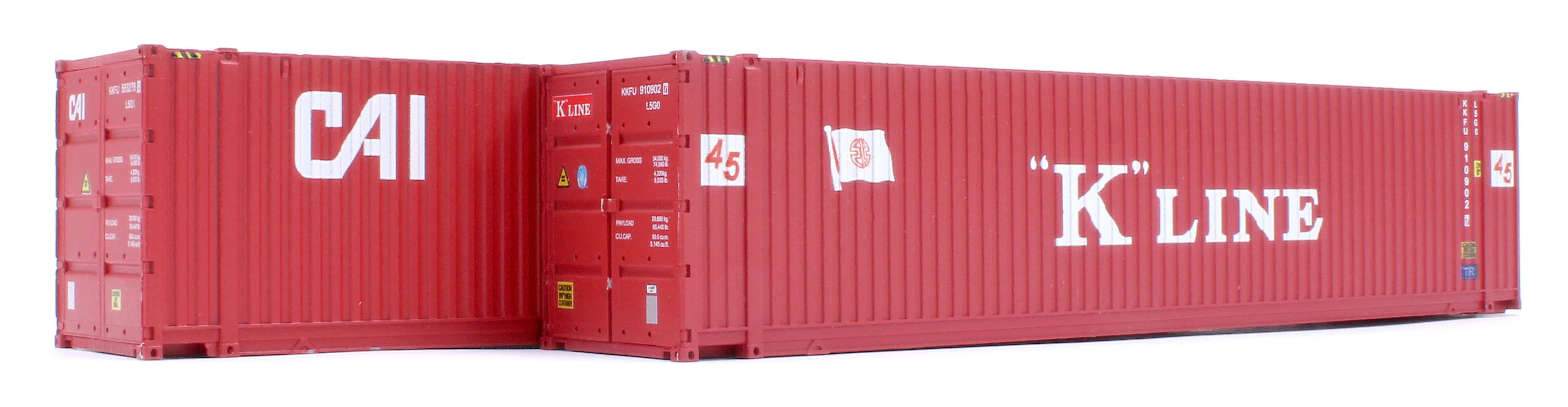 45ft High Cube Container K Line & Cai Twin Pack - Image 6