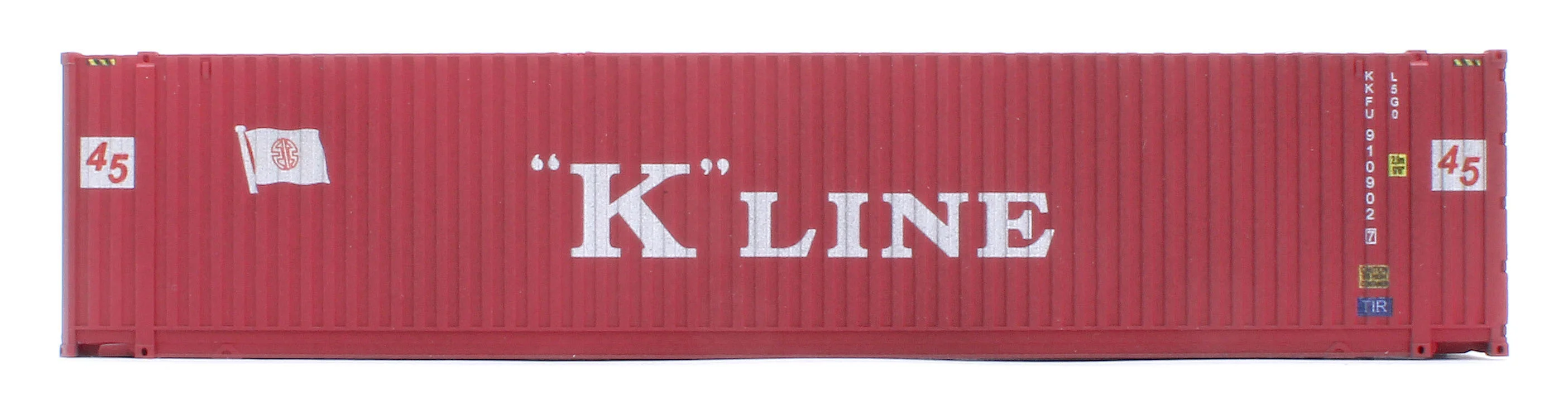 45ft High Cube Container K Line & Cai Twin Pack - Weathered - Image 3