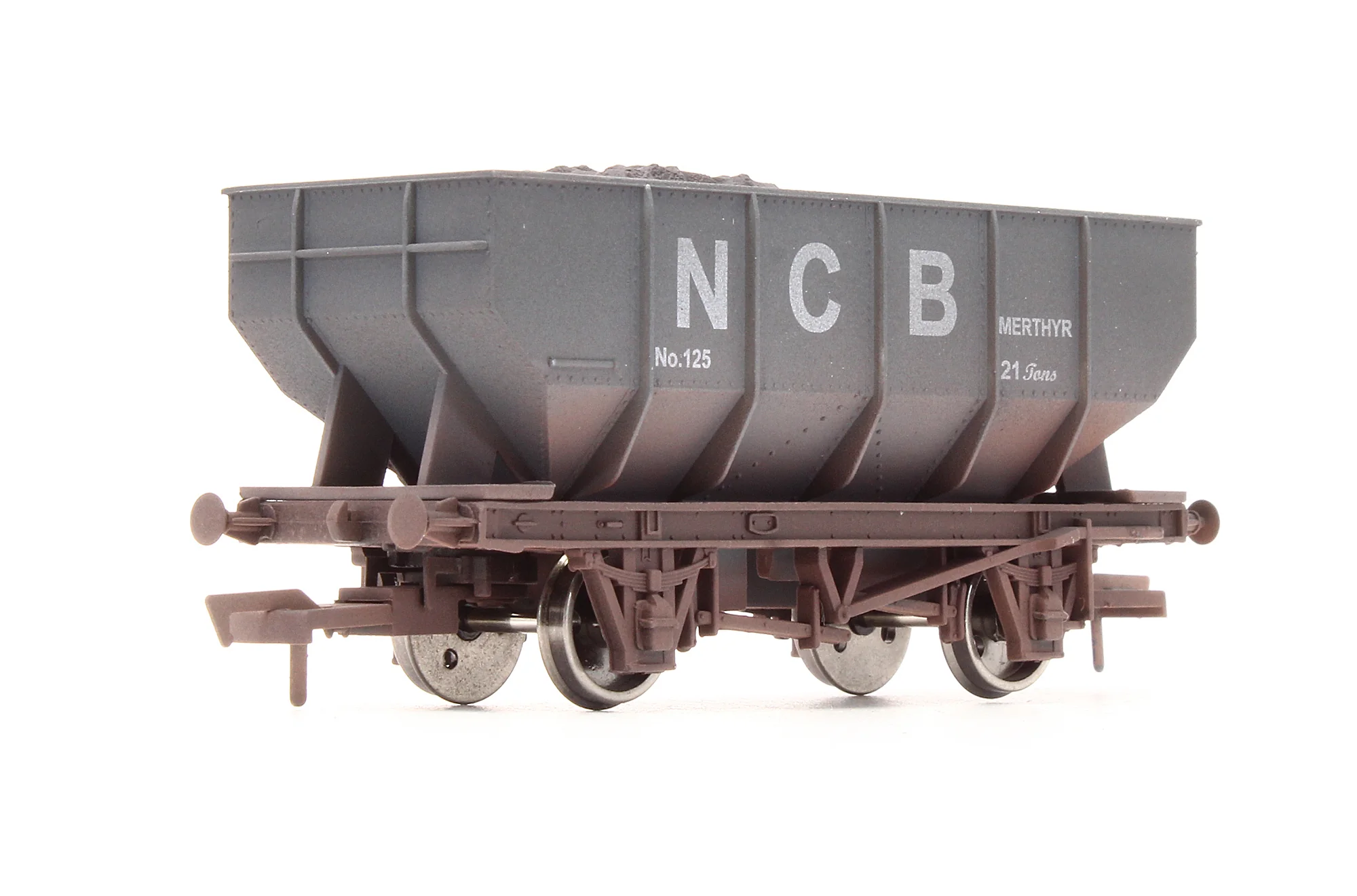 Pre-Owned 4F-034-117 21t Hopper NCB No.125 - Weathered