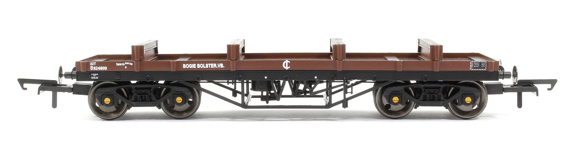 Bogie Bolster Wagon E W3613DL Steam Bauxite - Image 2
