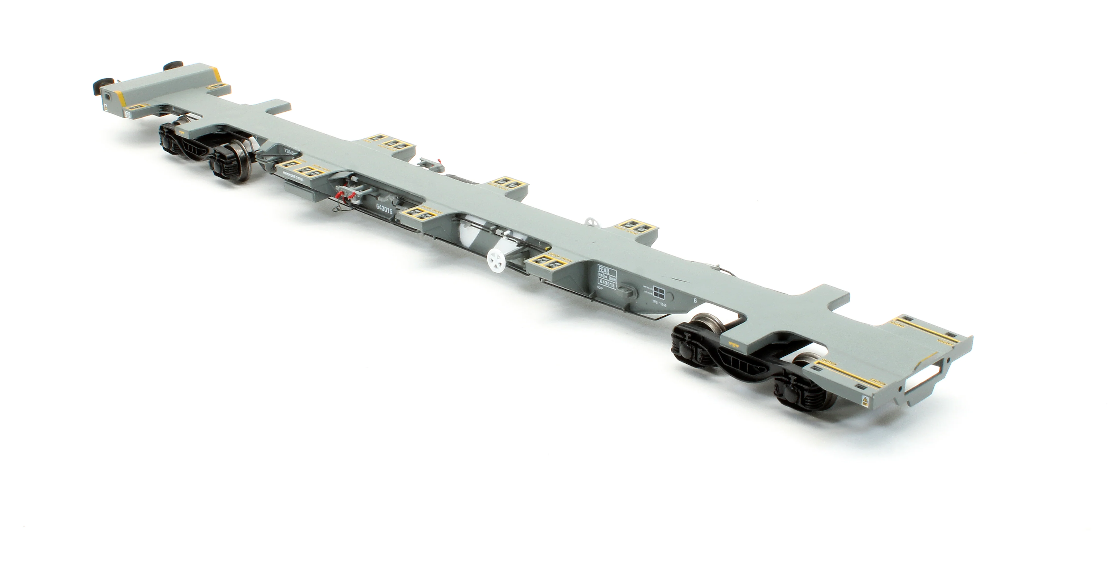 Pre-Owned B913REg FEA-B Container Flat Wagon Twin Pack Fastline 643019 & 643020 (Rail Express Limited Edition) - Image 6