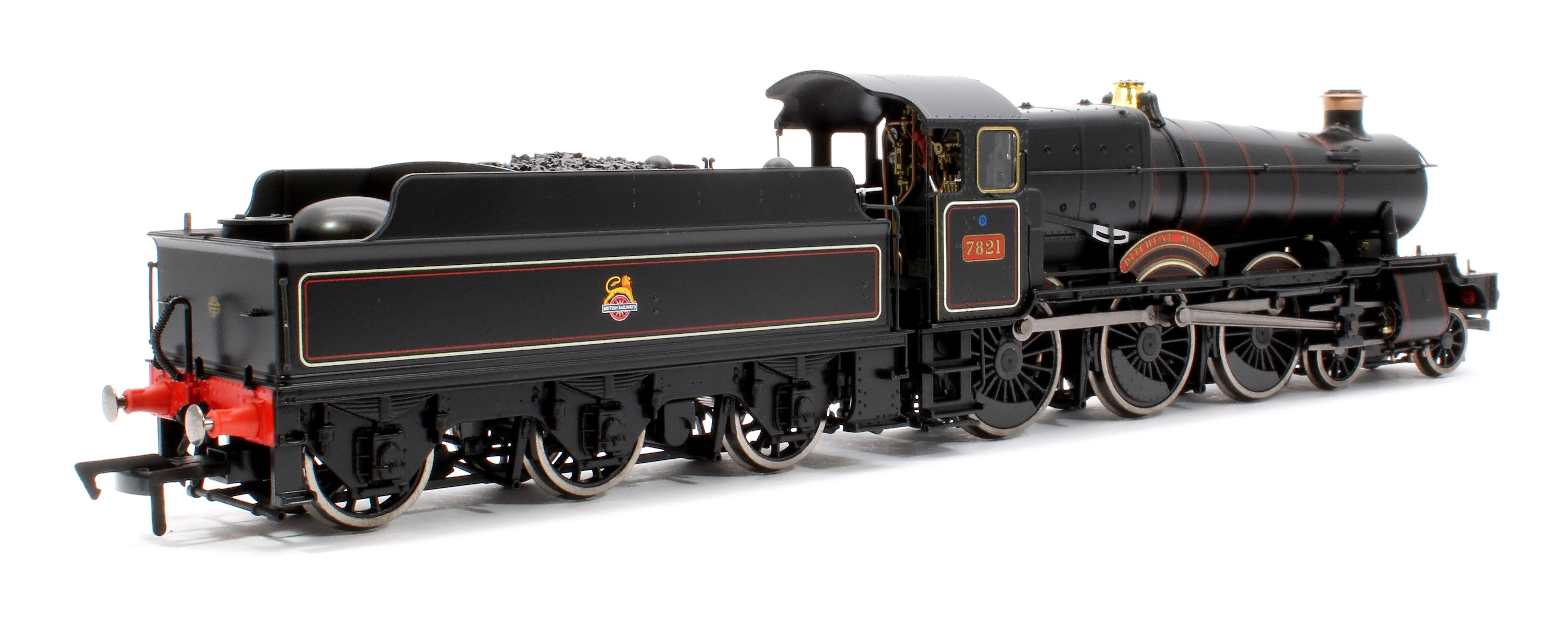 Pre-Owned 4S-001-011S Ditcheat Manor BR Lined Black Early Crest GWR 78xx Manor Class 4-6-0 Steam Locomotive No.7821 - Sound Fitted - Image 3