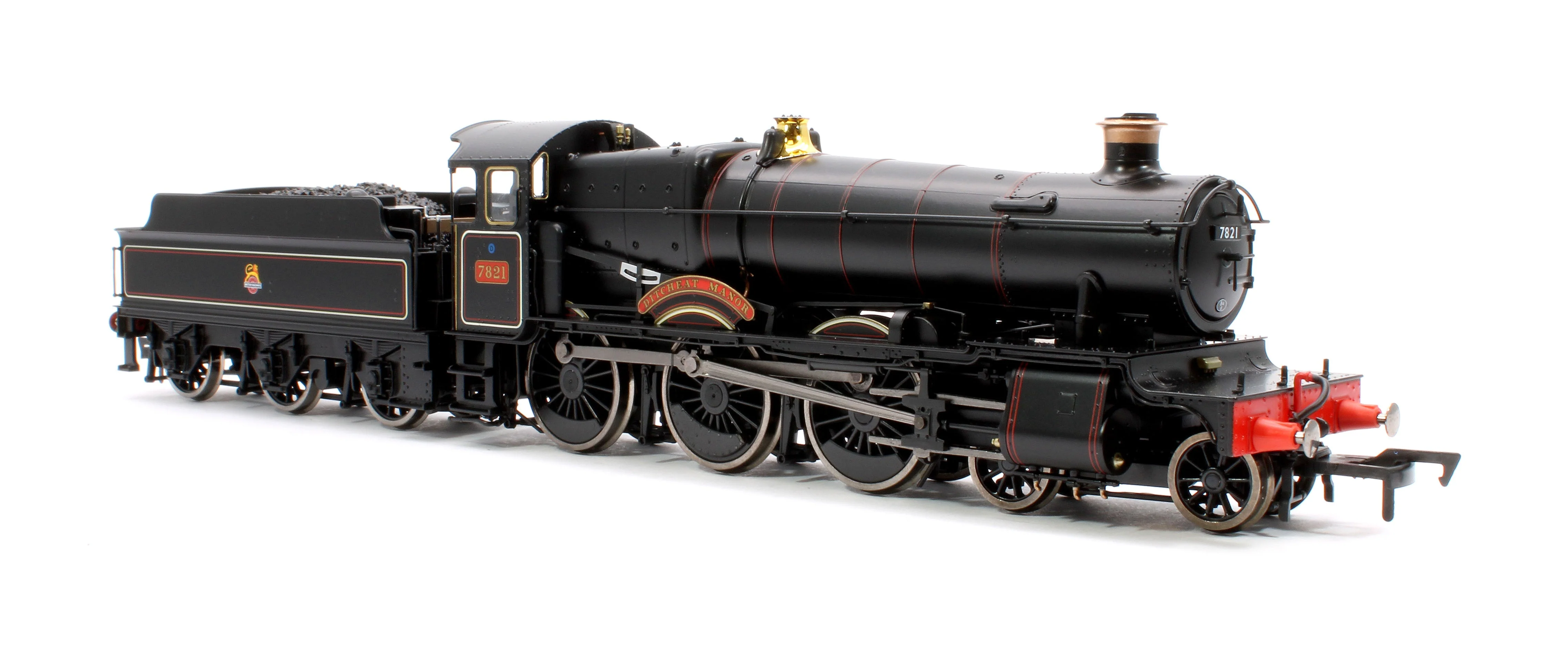 Pre-Owned 4S-001-011S Ditcheat Manor BR Lined Black Early Crest GWR 78xx Manor Class 4-6-0 Steam Locomotive No.7821 - Sound Fitted - Image 4