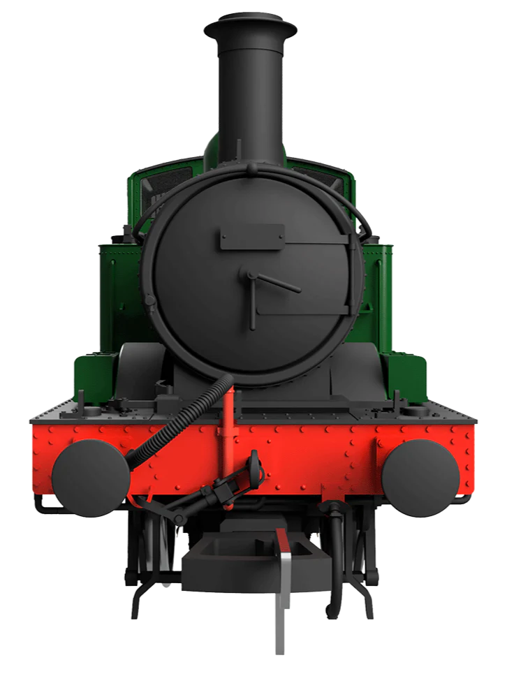 4S-006-021 14XX Class 0-4-2 1444 BR Green Lined Early Crest Steam Locomotive - Image 7