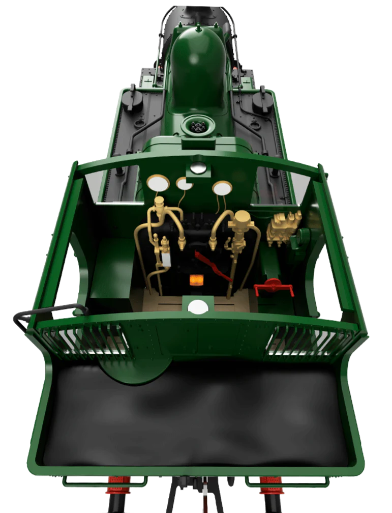 4S-006-022 14XX Class 0-4-2 1426 BR Green Lined Late Emblem Steam Locomotive - Image 8