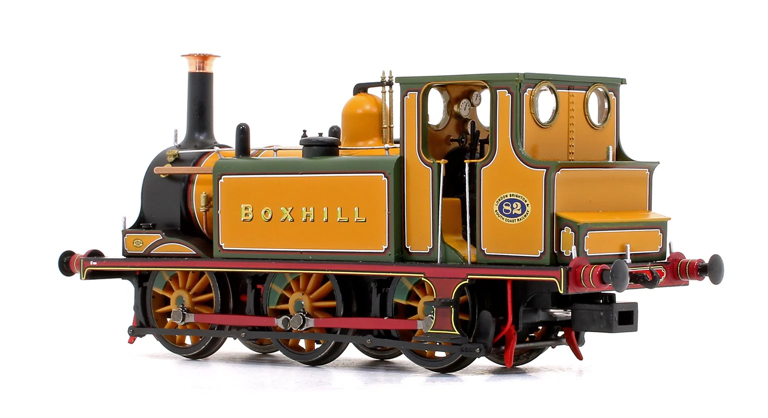 Pre-Owned Stroudley Terrier A1 Class 'Boxhill' Improved Engine Green 0-6-0 Tank Locomotive No.82 - DCC Sound - Image 5