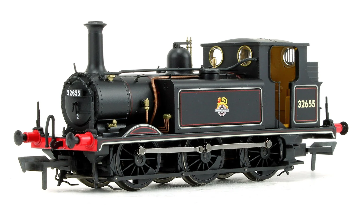 Pre-Owned Stroudley Terrier A1X Class BR Lined Black Early Crest 0-6-0 Tank Locomotive No.32655 DCC Fitted