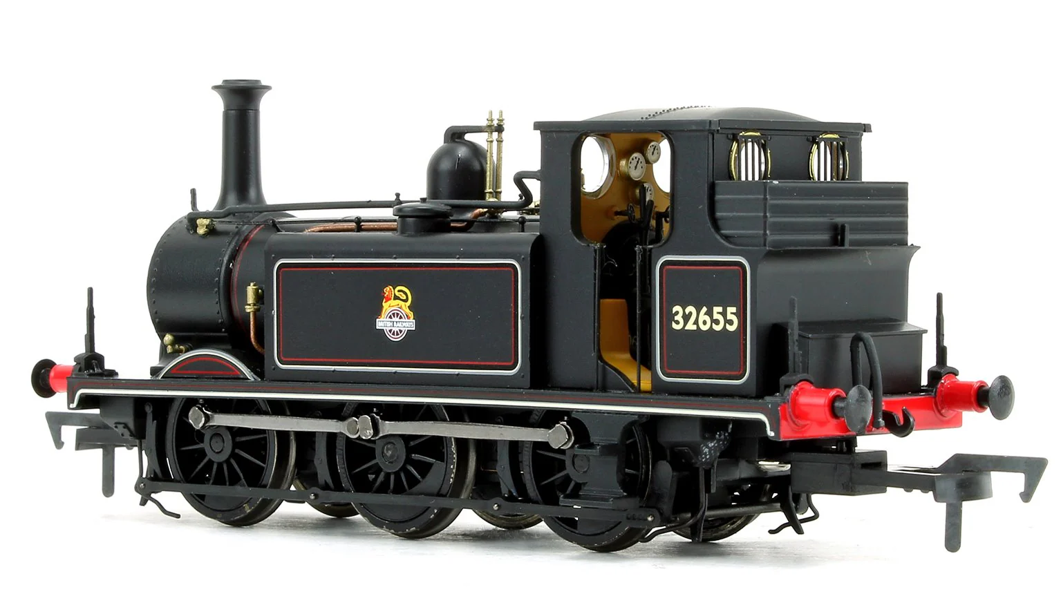 Pre-Owned Stroudley Terrier A1X Class BR Lined Black Early Crest 0-6-0 Tank Locomotive No.32655 DCC Fitted - Image 5