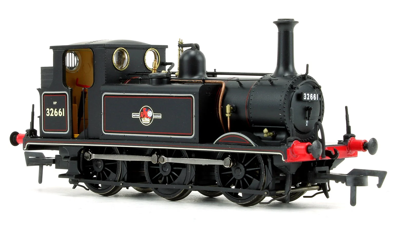 Pre-Owned Stroudley Terrier A1X Class BR Lined Black Late Crest 0-6-0 Tank Locomotive No.32661 - Image 2