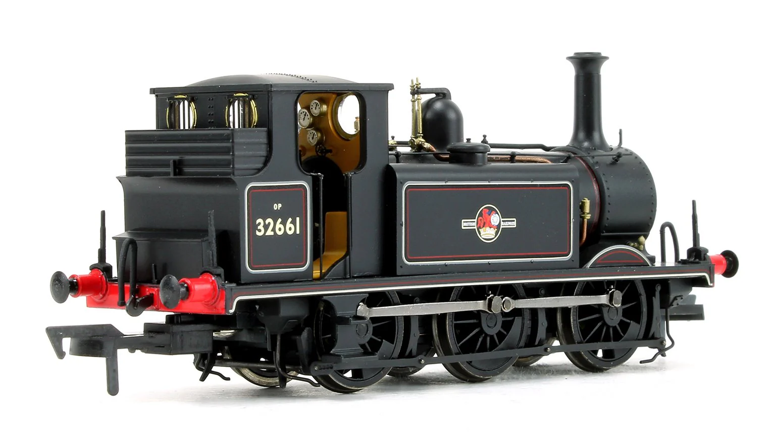 Pre-Owned Stroudley Terrier A1X Class BR Lined Black Late Crest 0-6-0 Tank Locomotive No.32661 DCC Fitted - Image 4