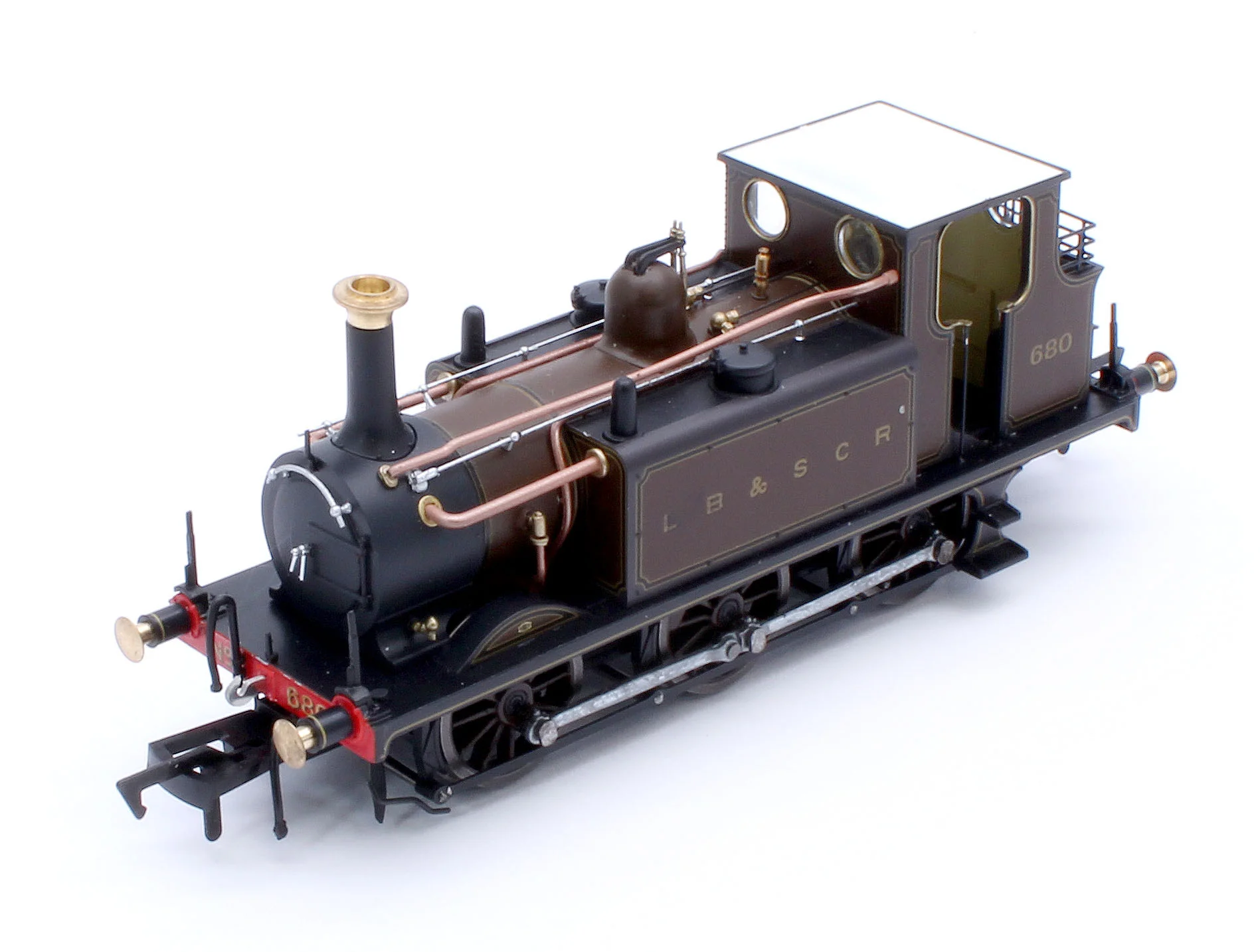Class A1X Terrier 0-6-0T LBSCR Marsh Umber '680' Steam Locomotive - Image 13