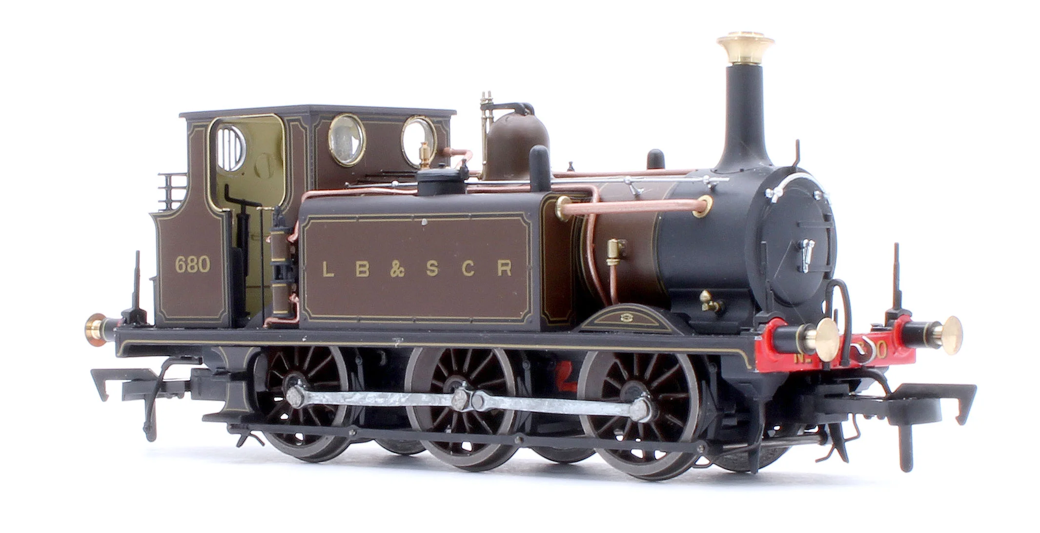 Class A1X Terrier 0-6-0T LBSCR Marsh Umber '680' Steam Locomotive - Image 7
