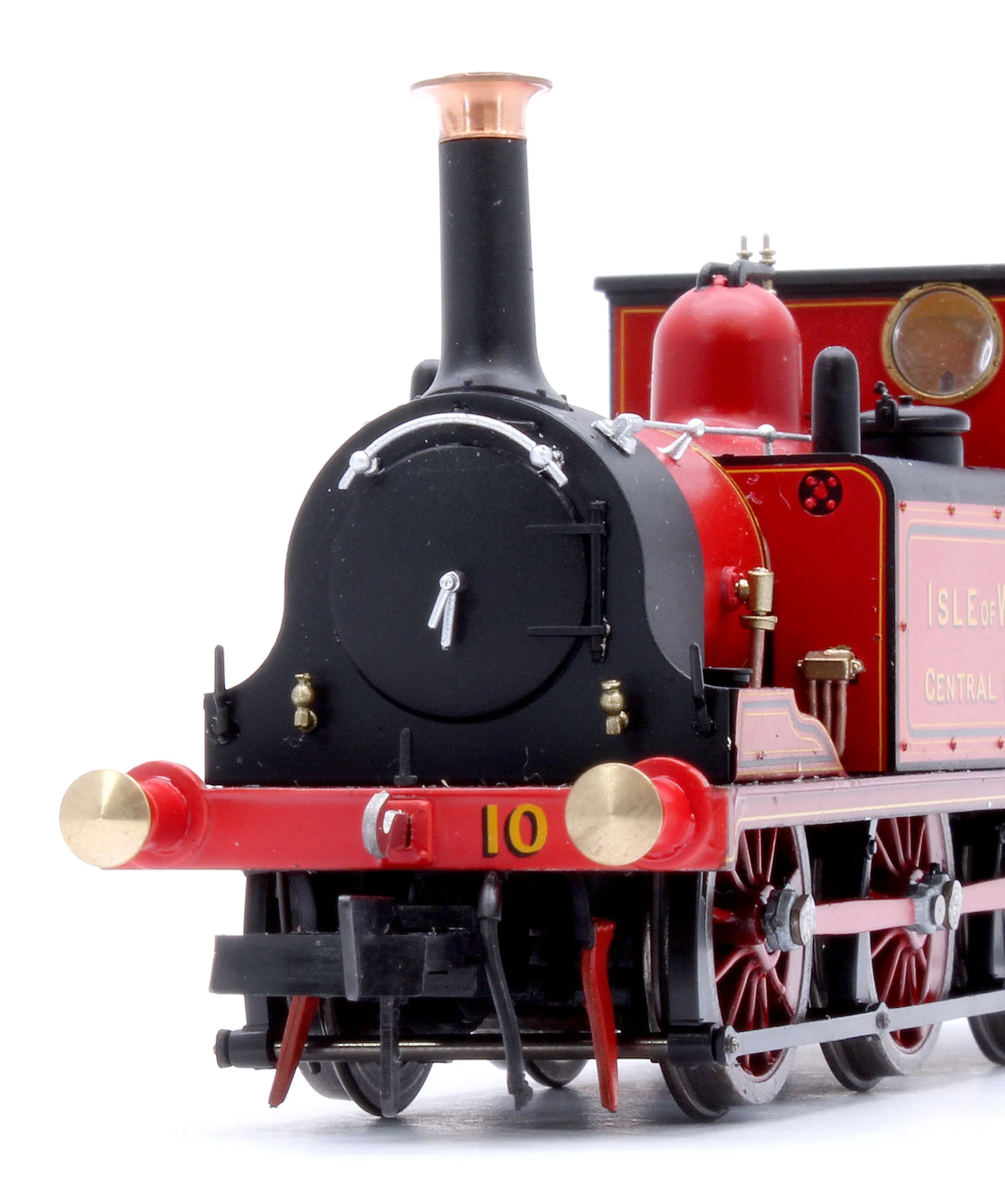 Class A1 Terrier 0-6-0T Isle of Wight Central Railway Red '10' Steam Locomotive - Image 11